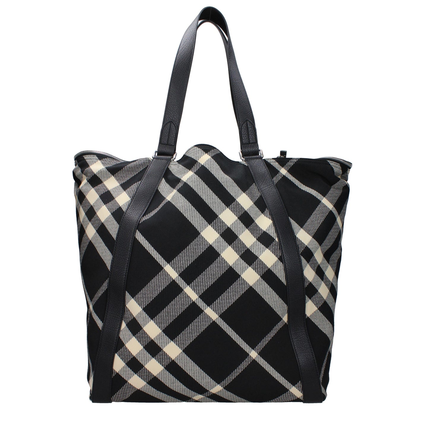 Burberry Black Fabric Shoulder Bag
