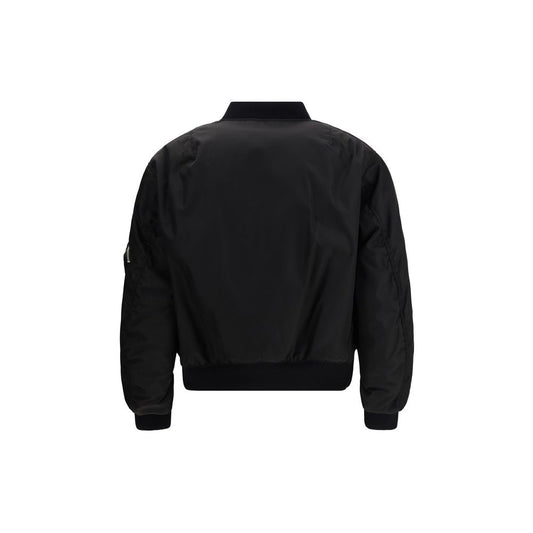 Prada Black Polyamide Bomber
