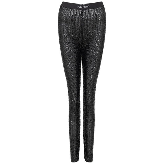 Tom Ford Black Polyester Joggers (Workout Pants)