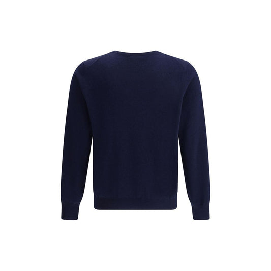 Brunello Cucinelli Blue Cashmere Cashmere Sweater
