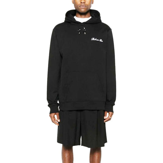 Balmain Black Cotton Sweatshirt