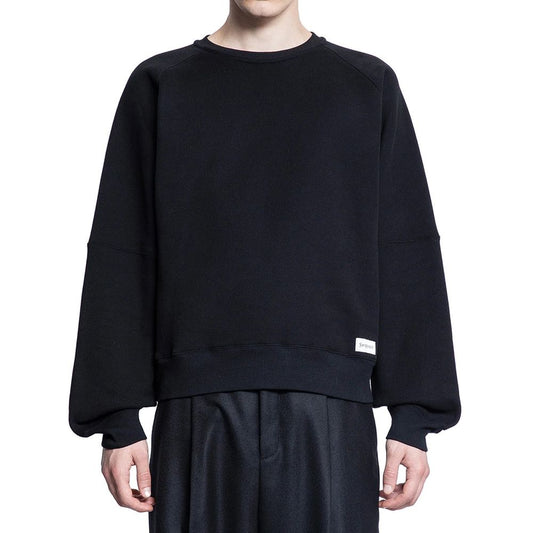 Saint Laurent Black Cotton Sweatshirt