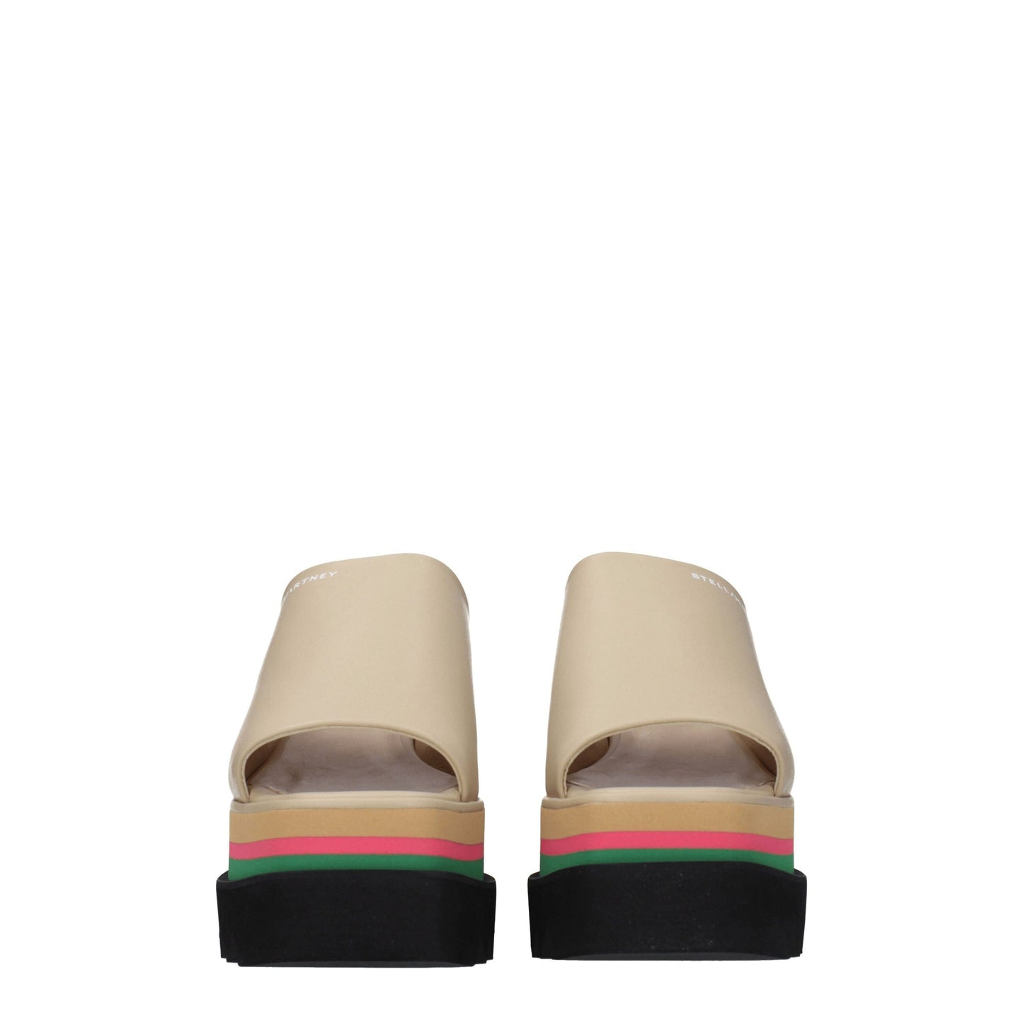 Stella McCartney Beige Leather Slippers