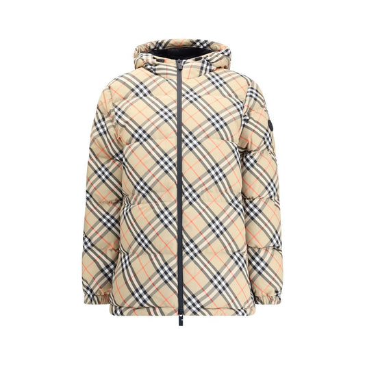 Burberry Beige Polyester Full-Length Jacket