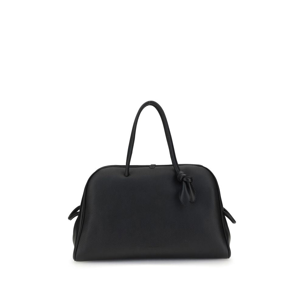 Jacquemus Black Calf Leather Bos Taurus Handbag