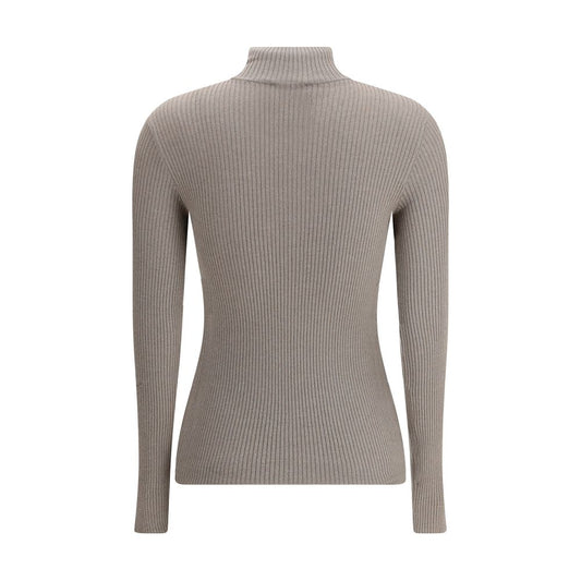Brunello Cucinelli Brown Cashmere Sweatshirt