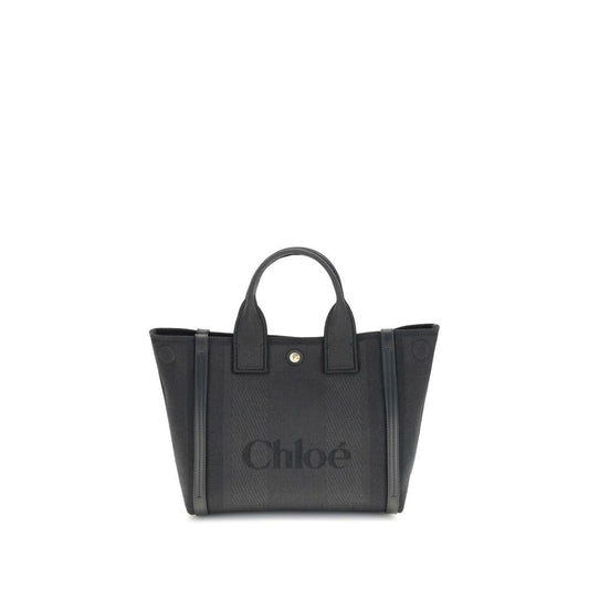 Chloé Black Cotton Handbag