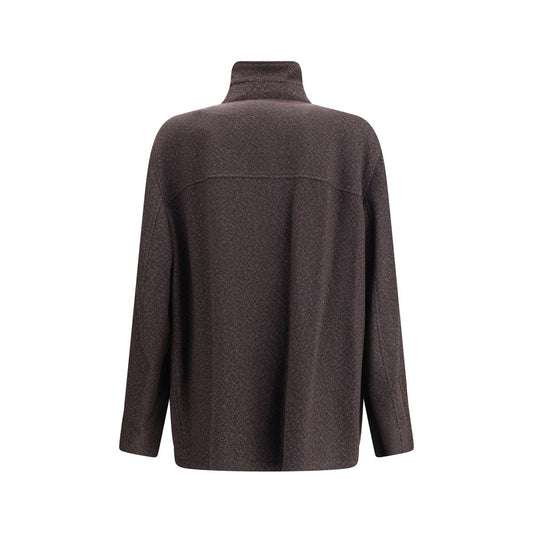 Brunello Cucinelli Brown Cashmere Coat