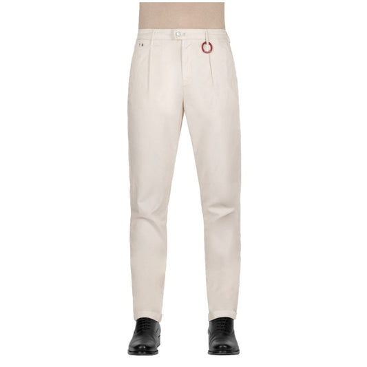 Tramarossa White Cotton Pant