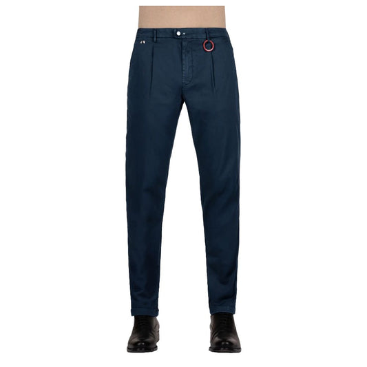 Tramarossa Blue Cotton Pant