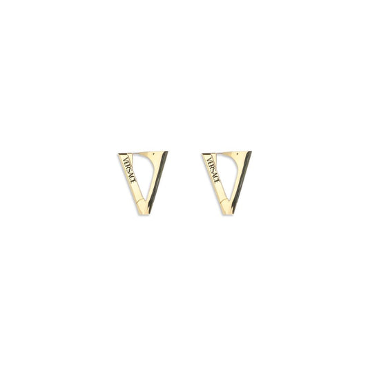 Versace Gold Metal Earrings