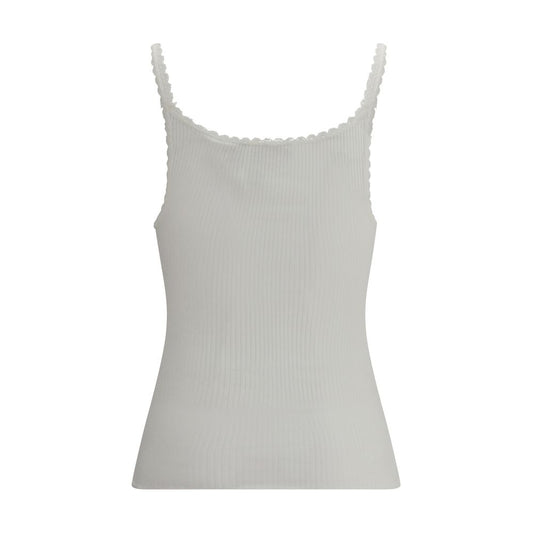 Chloé White Cotton Top