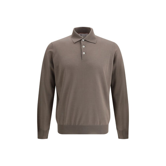 Brunello Cucinelli Bicolor Cashmere Dress Shirt