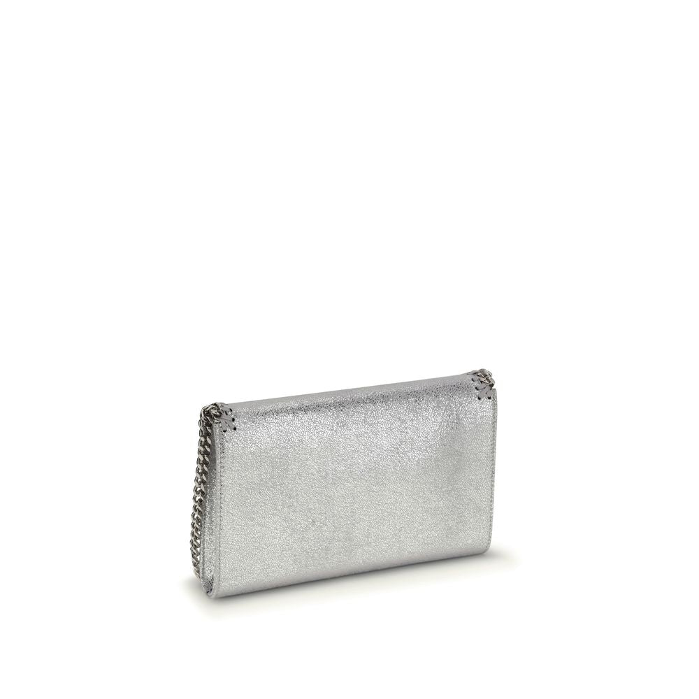 Stella McCartney Silver Polyester Shoulder Bag
